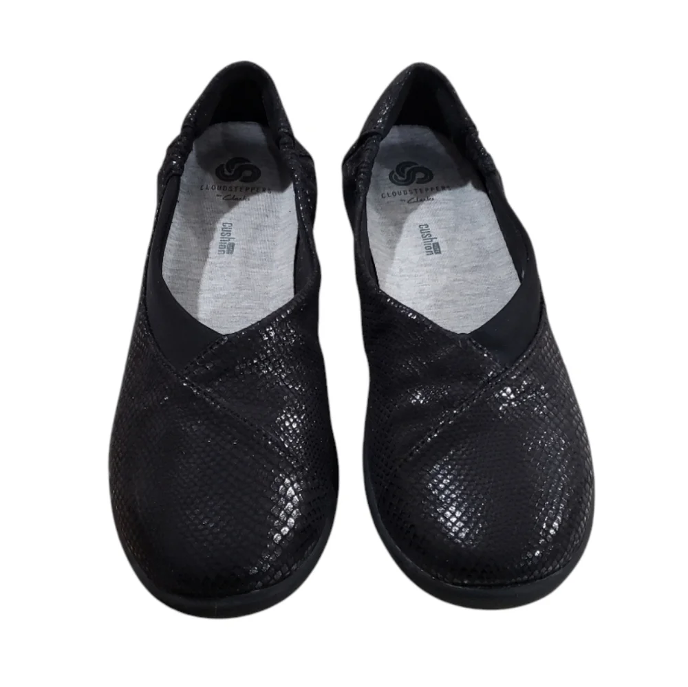 Cloudsteppers By Clarks Sillian Jetay Slip-on Wedge Flats
